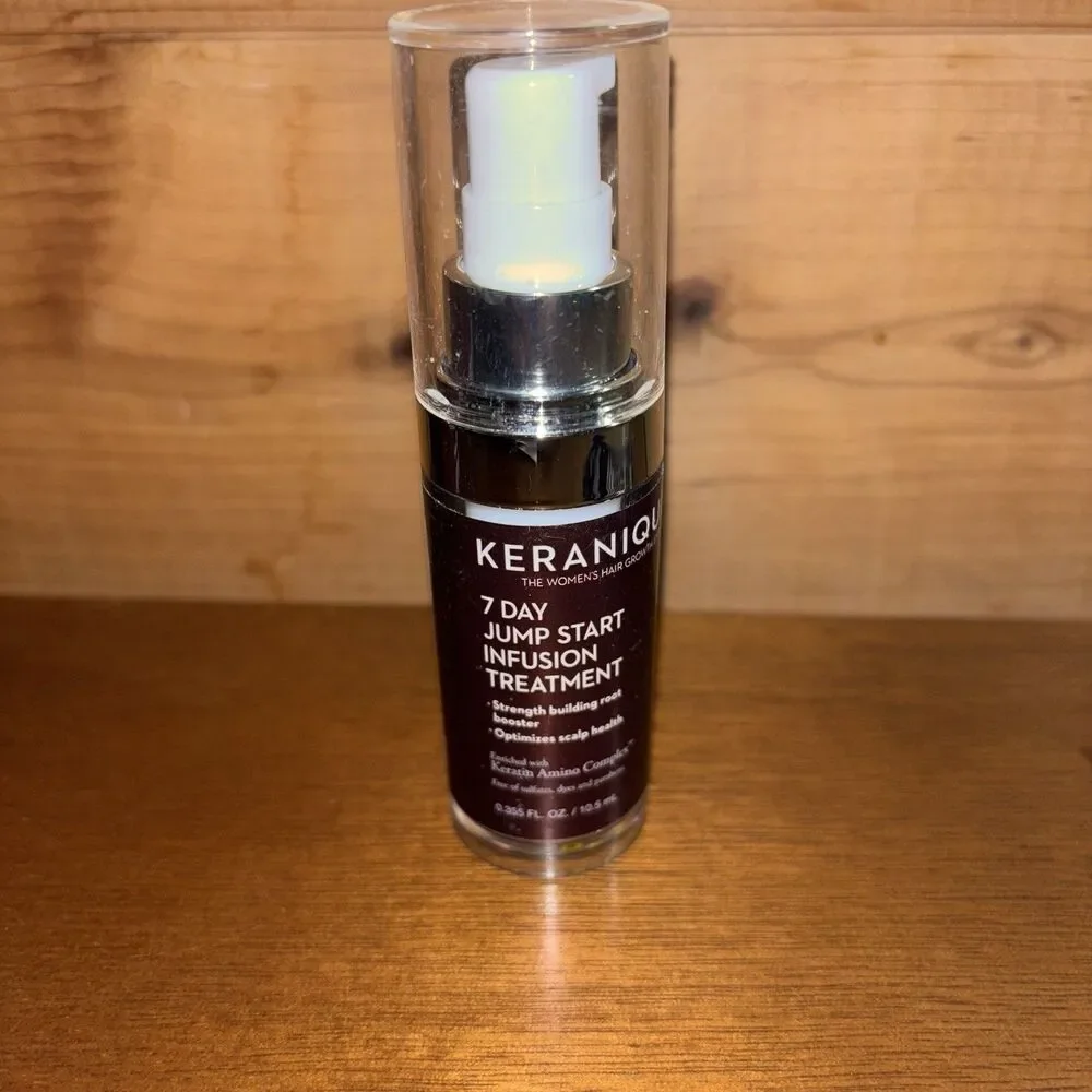Keranique 7-Day Jump Start Infusion Treatment, Split End Treatment, Mask New Lot